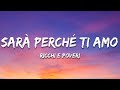 Ricchi E Poveri - Sara Perche Ti Amo (Testo / Lyrics)