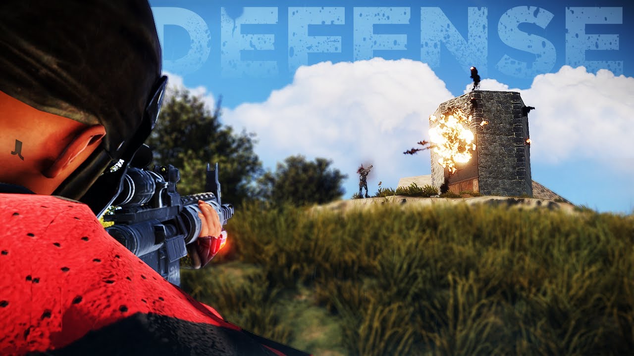 Raid Defense Em 1 Hora De Servidor Rust Duo Youtube