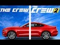 The Crew vs. The Crew 2 | 2015 Ford Mustang GT Fastback Comparison