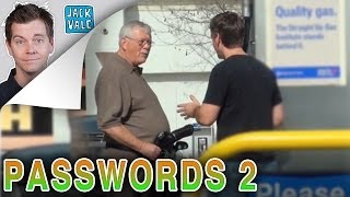 Yelling into a Gas Pump for a Discount! Passwords 2 | Jack Vale