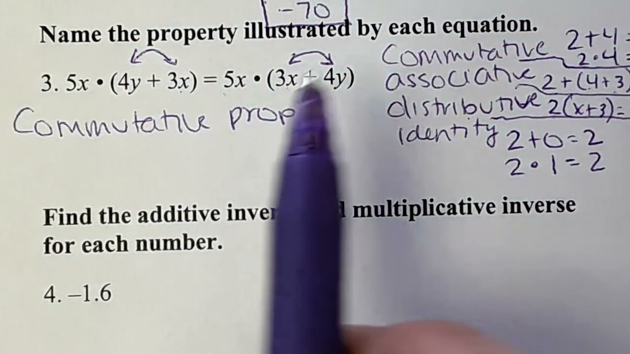 Algebra 2 Semester Exam Review: Part 1 #1-12 - YouTube