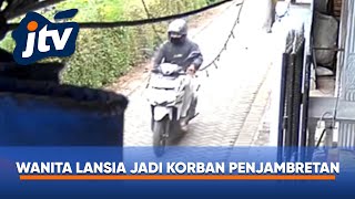 WANITA LANSIA JADI KORBAN PENJAMBRETAN, KALUNG 4 GRAM LENYAP