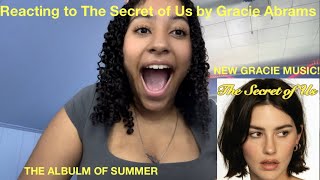 Reacting to The Secret of Us by Gracie Abrams