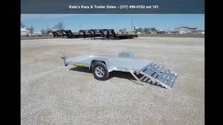 2022 Aluma 6310S-BT 10' Aluminum Utility Trailer Bi-Fold...