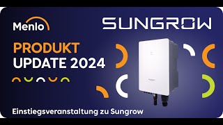 Sungrow Produkt Übersicht und Einführung - Für Deutschland | PDF im Anhang