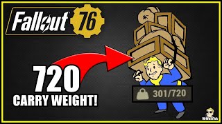 How To Improve Your Carry Weight - Fallout 76