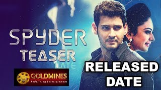 SPYDER Hindi Movie Dubbed 2018 | Release Date| Mahesh Babu| Rakul Preet |