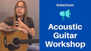 Acoustic Guitar Workshop Announcement