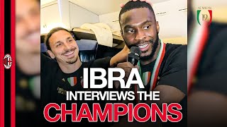 Ibra interviews the Champions 🏆🇮🇹 | WeTheChamp19ns