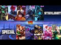 MOBILE LEGENDS SPECIAL SQUAD VS STARLIGHT SQUAD 1 VS 1 FIGHT | SPECIAL VS STARLIGHT SKIN