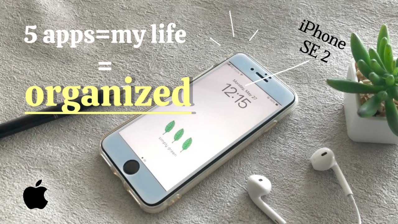 How I Organize My Life With My Iphone Se 2 5 Apps For A Minimalist