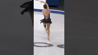 Elizaveta Nugumanova Slow Motion Russian Test Skates 2021 Women Short Program #shorts Part 6 of 9