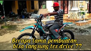 Taksi gabah model terbaru,baru jadi langsung tes Drive #modifikasimotor #ojekgabah @bengkeltaksi