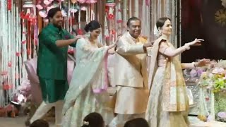 Nita & Mukesh Ambani dance in joyous mood celebrating Anant - Radhika engagement
