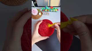 Lantern Festival lantern handwork is here. Use balloons and strings to make beautiful flower bal