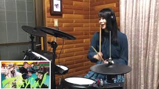 【 叩いてみた 】ジョジョの奇妙な冒険　グレートデイズ  Great Days  op3  【ドラム  drum 】 JOJO ドラム女子