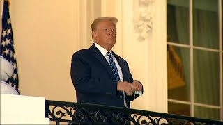 President Trump Returns To White House After Being Hospitalized With COVID