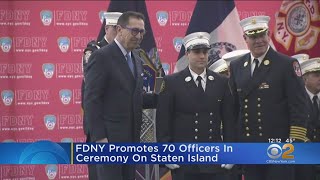 FDNY Promotes 70 Officers