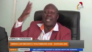 Omwaka Gw'emizannyo 2018 Tegutambudde Bubi   Charles Bakkabulindi