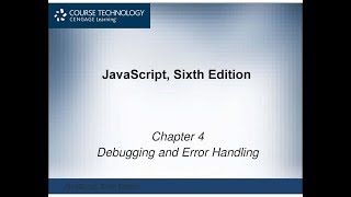 Debugging & Error Handling in Javascript