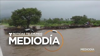 La tormenta Narda deja destrucción a su paso por México | Noticias Telemundo
