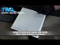 How to Replace Cabin Air Filter 2003-2009 Subaru Outback