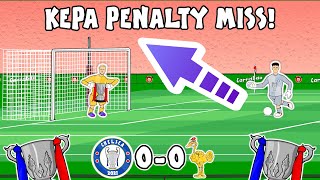 😧Kepa Penalty Miss!😧 (Chelsea vs Liverpool Cup Final 2022 Goals Highlights Penalties Shoot-Out)