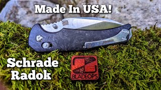 Made In USA! Schrade Radok