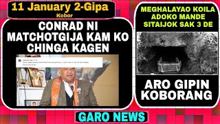 Garo News 11 January 2023/ Jaintia Hillso Koila akolo mande sitaijok aro Kam kaa matchotgijako