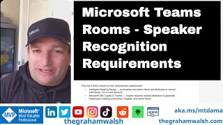 Microsoft Teams - Speaker Recognition Overview