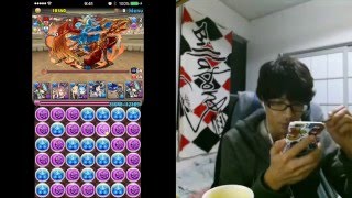 実況[パズドラ]第２３回チャレンジダンジョンLv１０　初見　蒼龍喚士・ソニア