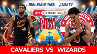 CLEVELAND CAVALIERS vs WASHINGTON WIZARDS LIVE Play-By-Play - NBA