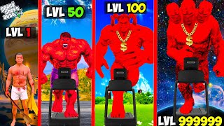 SHINCHAN Growing BIGGEST RED HULK In GTA 5!