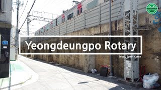 [4k60fps] 영등포로터리 걷기, Yeongdeungpo Rotary, Seoul, South Korea, 2019-06