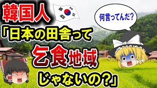 【海外の反応】韓国人！！日本の田舎を旅して衝撃を受ける…「田舎って乞食地域じゃないのか…」【ゆっくり解説】