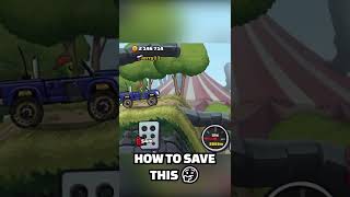 🤩How to save yourself in HCR2 #hcr2 #hillclimbracing2 #shorts #viral