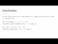 CS1520 Lecture 39: JavaScript fetch() API and Arrow Functions