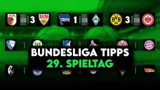 Bundesliga Prognose | 29. Spieltag Tipps & Vorschau | 2022/23
