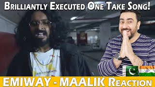 EMIWAY - MAALIK - OFFICIAL ONE TAKE MUSIC VIDEO | Reaction | IAmFawad