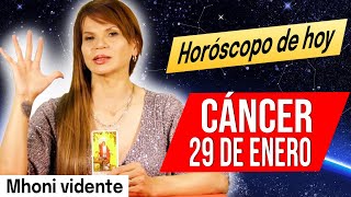 CUIDADO CON TU EX 🤬 MHONI VIDENTE ❤️ Horóscopo de hoy CÁNCER 29  de ENERO 2022 💙 Horóscopo diario