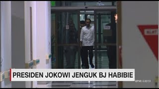 Presiden Jokowi Jenguk BJ Habibie