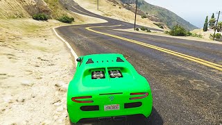 EXTREME MOUNTAIN BATTLE (GTA 5 Funny Moments)