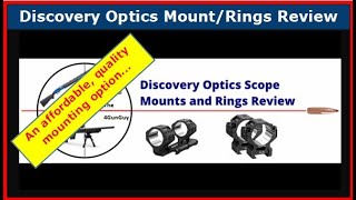 Discovery Optics Mount and Rings Review