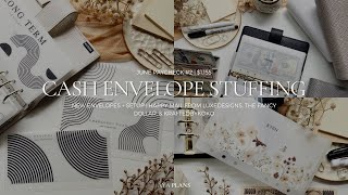 Cash Envelope Stuffing | $1,155 | NEW Envelopes + Setup! Happy Mail! | June Paycheck #2