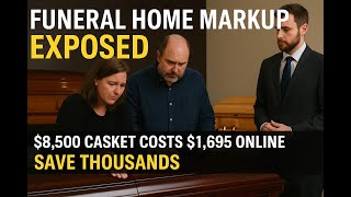 Funeral Home Markup EXPOSED: $8,500 Casket Costs $1,695 Online | Save Thousands