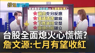 電金股全面熄火! 台股今日僅靠傳產撐場 尾盤收14340點嚇跑投資人 詹文源總結5點股市\