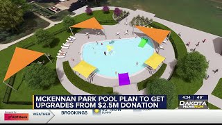 McKennan Park pool plans upgrades after receiving a $2.5 million donation