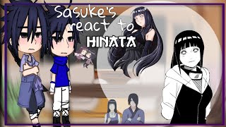 💜 Sasukes reaccionan Hinata Hyūga 💜 || Sasuhina || (🇪🇦) || Gc ||