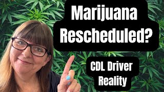 Marijuana Rescheduled? The Reality for CDL Drivers & DOT Drug Testing