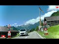 🇨🇭driving in switzerland way to zweisimmen spectacular mountain road trip